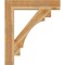 Ekena Millwork Merced Block Rough Sawn Bracket, Western Red Cedar, 6"W x 36"D x 42"H BKT06X36X42MRC05RWR - alternate 2
